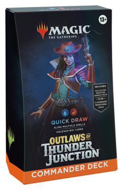 Magic: The Gathering: Outlaws of Thunder Junction Commander Deck - Quick Draw - Image 1