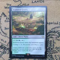 Scattered Groves ~ Commander: The Lord of the Rings [ NM ] [ MTG ] - Image 1