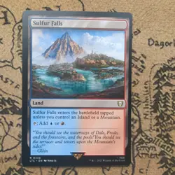 Sulfur Falls Commander: The Lord of the Rings 333 MTG NM - Image 1