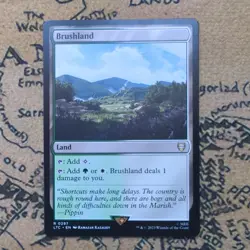 MTG - BRUSHLAND - Lord of the Rings Co (R) - Image 1