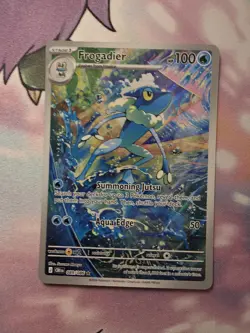 Pokemon TCG - Frogadier 089/086 - CRI Chaos Rising - Holo Illustration Rare - NM - Image 1