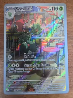 Scovillain 202/198 Pokemon TCG Scarlet Violet Base Set Illustration Rare - Image 1