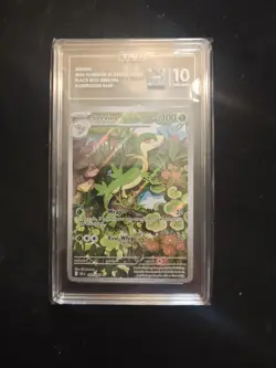 TAG Gem Mint 10 Servine 088/086 English Pokemon Black Bolt - Image 1