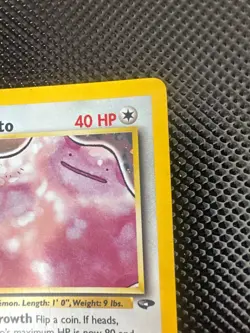 WoTC Pokemon Gym Challenge Koga's Ditto 1st edition - Image 4