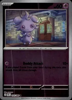 Espurr 036/086 Common Chaos Rising Pokemon Near Mint Holo - Image 1
