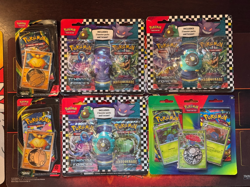 Sealed Pokemon Lot - Gengar Eraser Blisters, Phantasmal Flames, Temporal Forces - Image 1