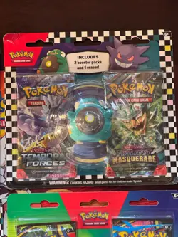 Sealed Pokemon Lot - Gengar Eraser Blisters, Phantasmal Flames, Temporal Forces - Image 4