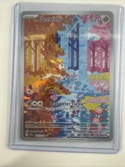 The Pokemon Company Deerling 165/162 SV05 Temporal Forces IR Holo 70 HP EN - Image 3