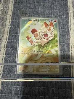 Scorbunny 225/217 Ascended Heroes Pokemon TCG Illustration Rare Holo NM - Image 1