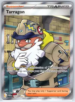 Tarragon 116/088 Ultra Rare Perfect Order Pokemon Holo Near Mint - Image 1