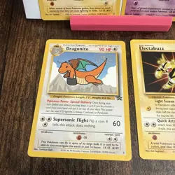 1999 Pokemon First Movie Set x4 Vintage LP WB Black Star Promo Cards - Image 4
