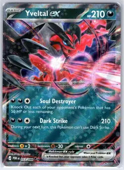 Yveltal ex 053/088 Double Rare Perfect Order Pokemon Holo Near Mint - Image 1