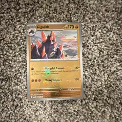 Pokemon Gigalith 048/086 Sv White Flare Rare MASTER BALL - Image 3