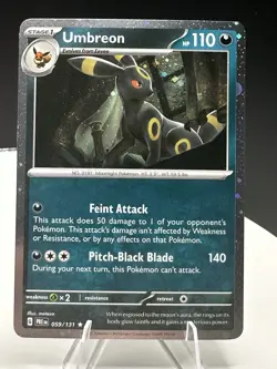 Pokemon Vaporeon Umbreon Espeon Holo Rare Prismatic Evolutions LP Card Lot - Image 5
