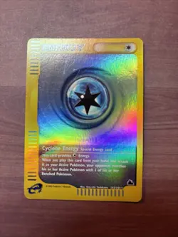 Cyclone Energy - 143/144 - Pokemon Skyridge Reverse Holo Rare Card HP - Image 1