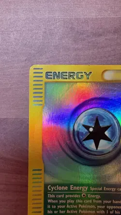 Cyclone Energy - 143/144 - Pokemon Skyridge Reverse Holo Rare Card HP - Image 3