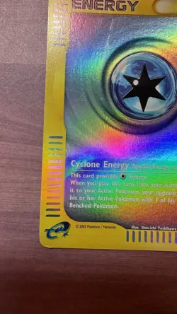 Cyclone Energy - 143/144 - Pokemon Skyridge Reverse Holo Rare Card HP - Image 4
