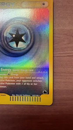 Cyclone Energy - 143/144 - Pokemon Skyridge Reverse Holo Rare Card HP - Image 5