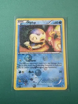 2013 PIPLUP RC6/RC25 Legendary Treasures Pokemon Radiant Collection HOLO NM Card - Image 1