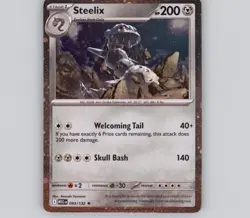 Steelix (Cosmos Holo) 093/132 R Miscellaneous Cards & Products NM Pokemon - Image 1