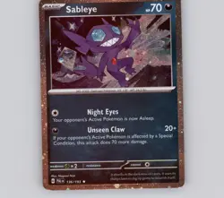 Sableye (Cosmos Holo) 136/193 Holo R Miscellaneous Cards & Products NM Pokemon - Image 1
