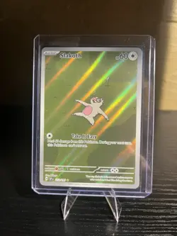 Slakoth 212/191 SV08 Surging Sparks Illustration Rare Holo Full Art EN 2024 NM - Image 1