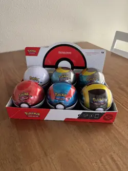 Pokemon Poke Ball Sealed Tins TCG pokeball 2024 Q4 Complete Set W/Store Display - Image 2