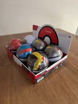 Pokemon Poke Ball Sealed Tins TCG pokeball 2024 Q4 Complete Set W/Store Display - Image 3