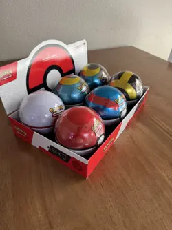 Pokemon Poke Ball Sealed Tins TCG pokeball 2024 Q4 Complete Set W/Store Display - Image 4