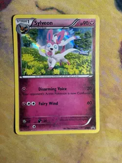 Sylveon XY04 Collection Box Black Star Promo Holo 2013 Rare Pokemon Card - Image 2