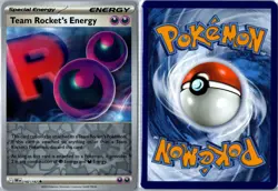 Pokemon Card - Team Rocket's Energy 182/182 Destined Rivals Reverse Holo NM - Image 3