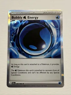 Bubbly Water Energy 084/086 • Holo • Chaos Rising • NM • Pokemon TCG - Image 1