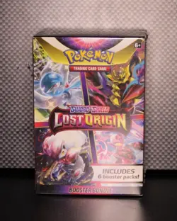 Pokemon TCG Sword & Shield Lost Origin Booster Bundle Sealed - 6 Booster Packs - Image 1