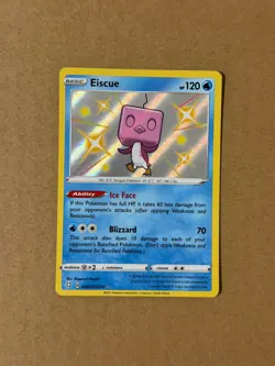 EISCUE SV035/SV122 SHINY RARE SHINING FATES SHINY VAULT POKEMON HOLO NEAR MINT - Image 1