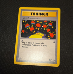 Wizards of the Coast Pokemon TCG Sleep! Trainer Team Rocket Regular ENG 82/82 - Image 1
