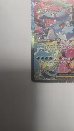 Pokemon Mega Venusaur EX #177/132 Special Illustration Rare Mega Evolution NM - Image 5