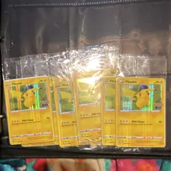 Pikachu 028/078 Holo Promo Pokemon TCG Promo McDonald’s Cards English 2022 - Image 1