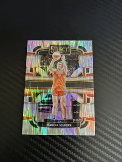 2024 Panini Select WNBA Concourse SILVER FLASH PRIZM #95 Marina Mabrey - Image 1