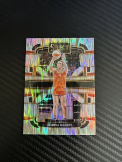 2024 Panini Select WNBA Concourse SILVER FLASH PRIZM #95 Marina Mabrey - Image 2
