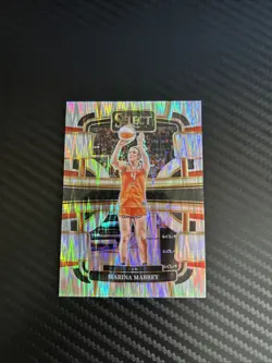 2024 Panini Select WNBA Concourse SILVER FLASH PRIZM #95 Marina Mabrey - Image 3