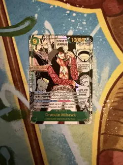 Dracule Mihawk OP14-119 Manga English - One Piece The Azure Sea’s Seven - Image 1
