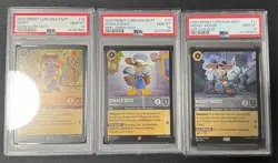Disney Lorcana - Musketeer Promo Set - Goofy Donald Mickey Full Set PSA 10 💎🔥 - Image 1