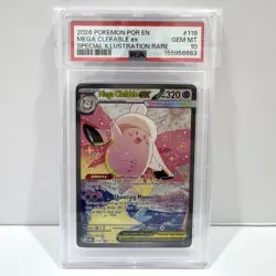 PSA 10 Mega Clefable EX 119/088 SIR Perfect Order - Graded Pokemon Card - Image 1