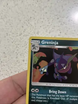 Greninja Charizard Shadow 117/214 LP+ Holo Unbroken Bonds Pokemon Card - Image 3