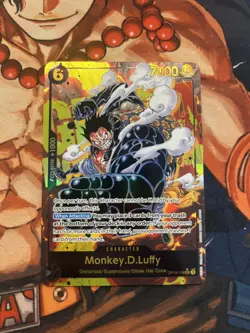 OP10-118 Monkey.D.Luffy SEC Alt Art One Piece TCG English Card royal blood - Image 1