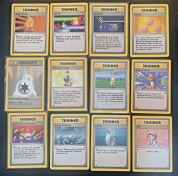 Vintage Pokemon Base Set Starter Lot – 48 Different Cards – Non-Holo Rares/UC/C - Image 2