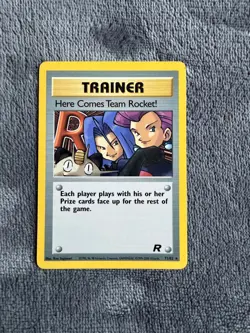Here Comes Team Rocket! Trainer 71/82 Pokemon Card LP - Image 1