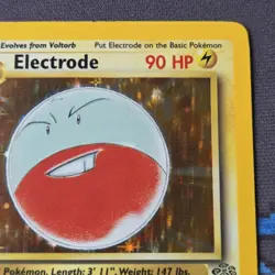 Near Mint Electrode 2/64 1st Edition Jungle Holo Rare Pokemon Card WOTC 1999 NM - Image 5