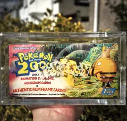 Topps Pokemon: The Movie 2000 Movie Animation Trading Cards sealed booster box. - Image 4
