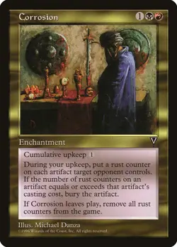 1 x Corrosion - Visions - LP - MTG - EOF - Image 1